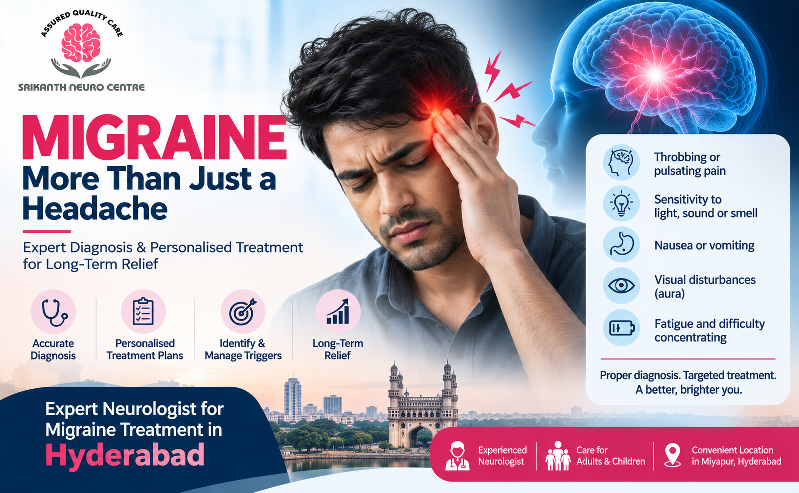 Best Neurologist for Migraine Treatment in Hyderabad